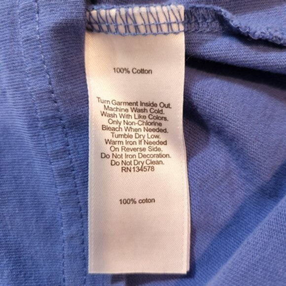 Vineyard Vines Blue Long Sleeve Shirt - Picture 7 of 7